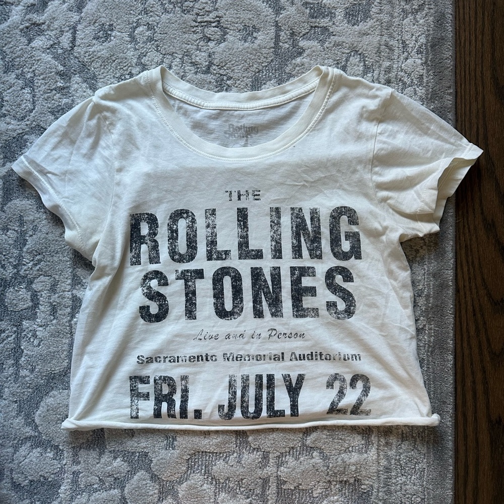 urban outfitters Rolling Stones top ￼